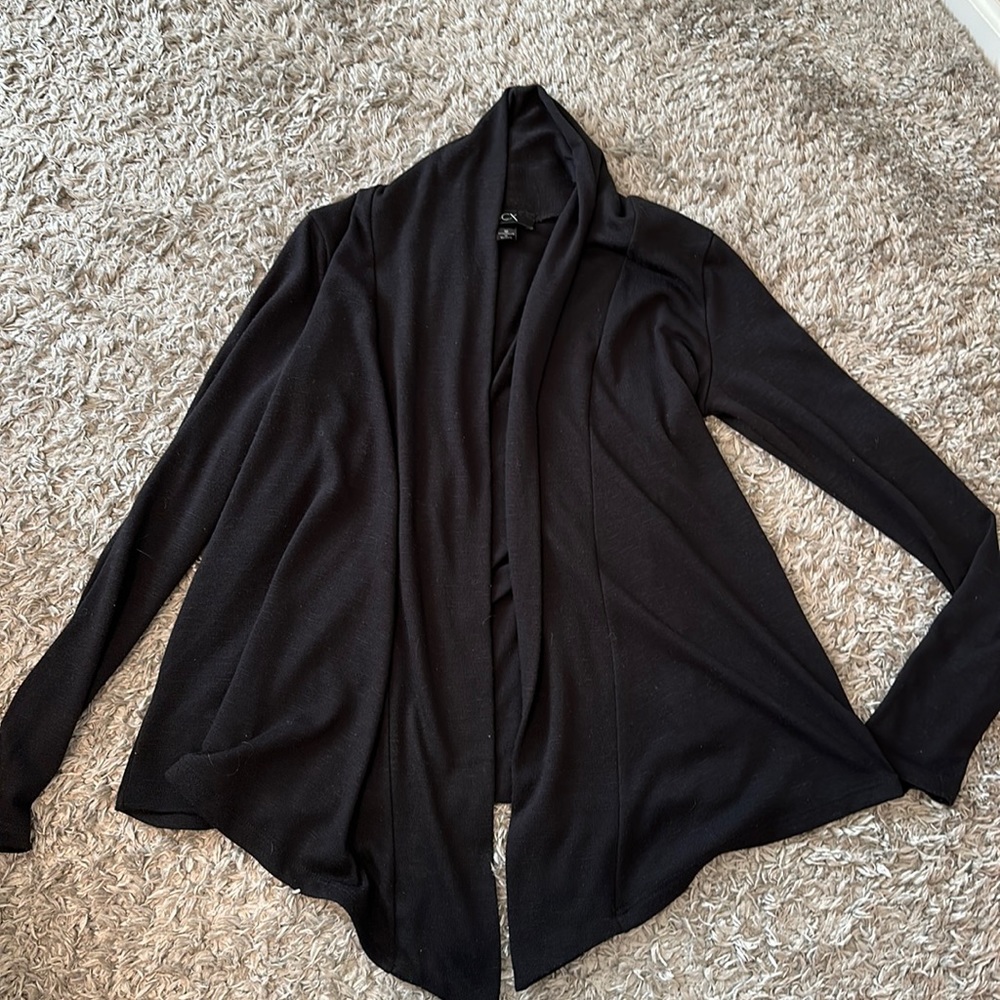 BCX size medium black cardigan